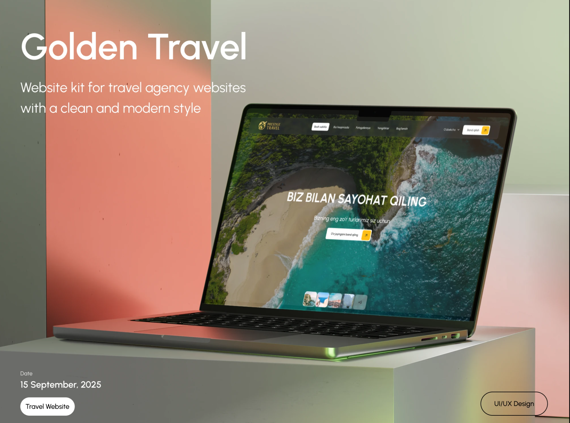 Golden Travel UI